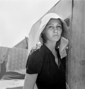 Giovane madre migrante Edison, Kern County California, April 11, 1940